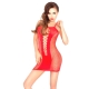 Červené minišaty Mini Dress BS027 Red