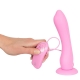 Silicone Rose Vibe Suction Pink Vibrátor