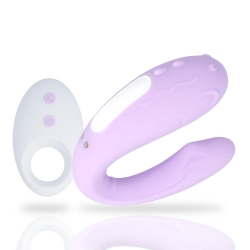 Mia Rin U--vibe Purple Luxure Edition vibrátor pre páry s diaľkovým ovládaním