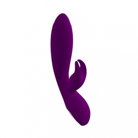 Nabíjací silikónový vibrátor Purple Ellen Lux