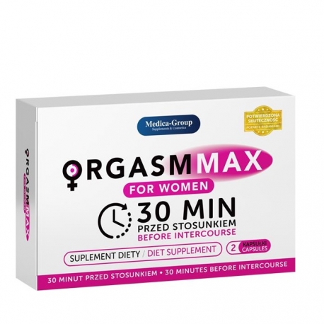 ORGASM MAX Women tablety pre ženy.
