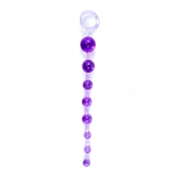 Purple Beads análna guličková reťaz