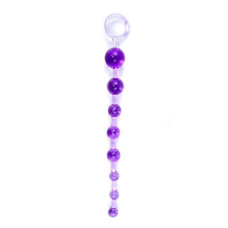 Purple Beads análna guličková reťaz