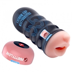 Love Mouth realistický masturbátor v tube