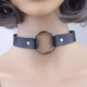 Collar with Silver Ring obojok s krúžkom