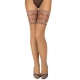 Hold-up Stocking With Wide Lace
