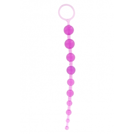 Análna guličková reťaz Beads Purple