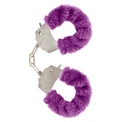 Furry Love Cuffs - Purple