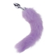 Análny kolík s chvostom Fox Tail Purple