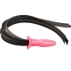 Análny kolík s chvostom Torpedo Pink Plug & Black Tail