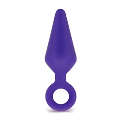 Análny silikónový kolík Candy Rimmer Large Purple