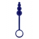 Análny kolík s krúžkom Ripcord plug & ring Blue