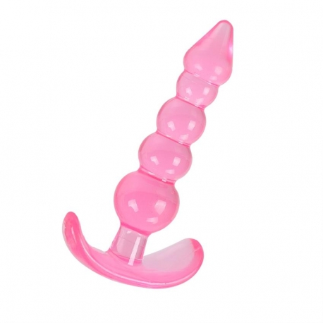 Análny kolík Smille Bubble Extra Long Pink