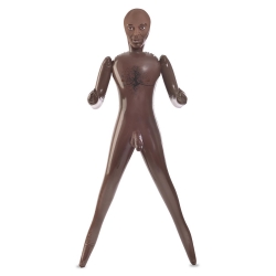 Nafukovací čokoládový muž Reggie Pipes Life Size Love Doll