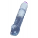 Vibrátor gelový Flexible Vibrator Jelly Clear
