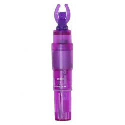 Vibračný stimulátor na klitoris Vibrating Motion Juzy Bear Purple