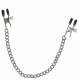 Štipce s reťiazkou Metal Nipple Clamps With Chain