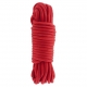 Červené bondážne lano Bondage Rope Red